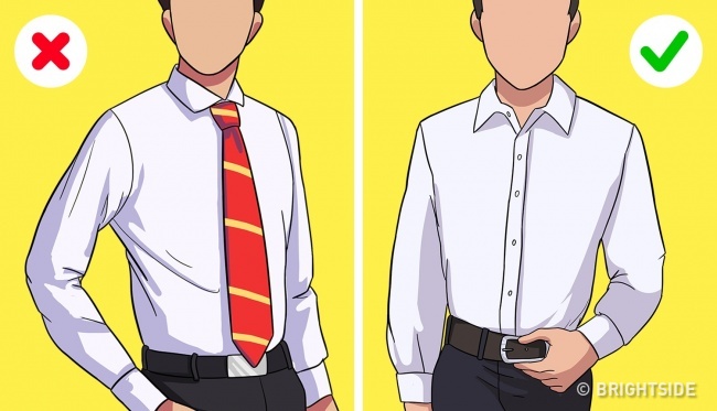 Ако носите кошула без јакна, не ви е потребна вратоврска